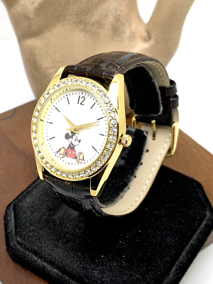 Disney Mickey Mouse Women\'s Watch WDS000379 White Dial Quartz Leather St… Disney Women main image 3