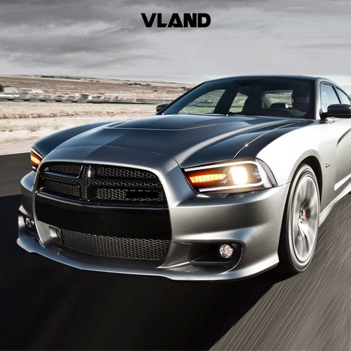 For 2011-2014 Dodge Charger Headlights Xenon HID Projector Lamps Sequential Turn - Bild 13 von 15