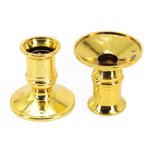 4x / 2x Taper Candle Holders Votive Candles Holder Candlestick Wedding Party UK - Picture 7 of 8
