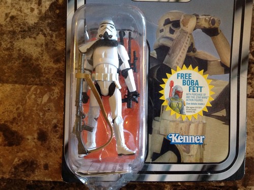 Punched Card STAR WARS VINTAGE COLLECTION SANDTROOPER VC14 ACTION FIGURE - Picture 2 of 6