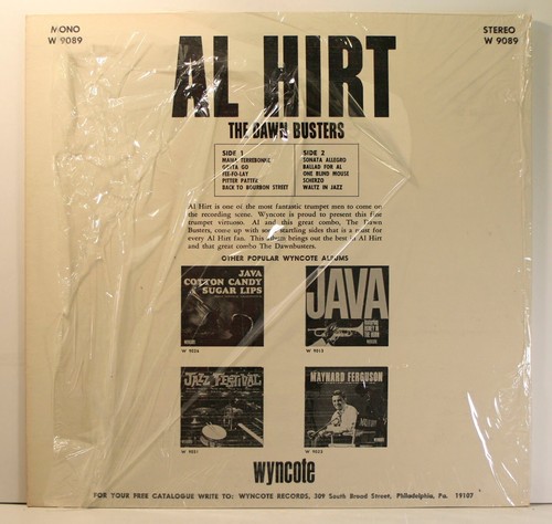Al Hirt The Dawn Busters LP 1964 [Wyncotye W 9089] MONO - Imagen 6 de 6