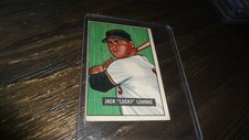 1951 BOWMAN #235 JACK  "LUCKY" LOHRKE   BASEBALL CARD