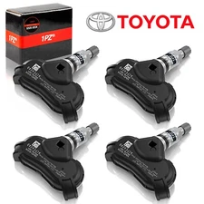4 Genuine TPMS Tire Pressure Sensor 42607-0C070 For Toyota Sequoia Sienna Tundra