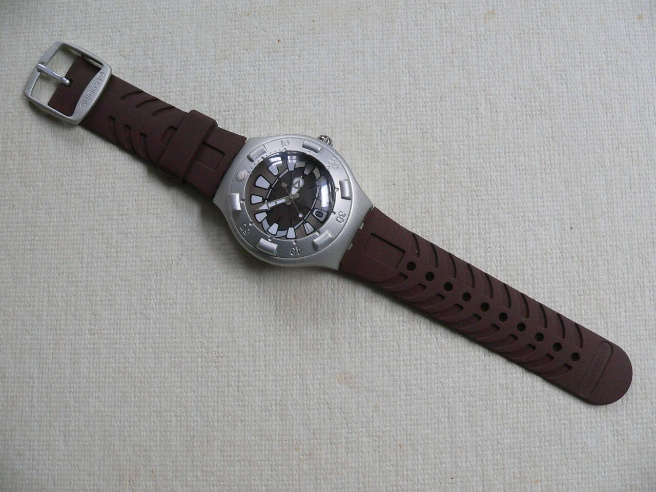 Swiss Swatch Irony Scuba 200 Rodeo Flip Watch Turkey Ubuy