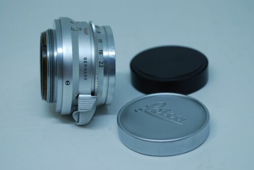 【COMO NUEVO-】"MODELO TARDÍO" Leica Summaron 35mm f/2.8 E39 LTM L39 Montaje con tornillo #5570 - Imagen 6 de 17