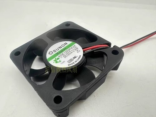 Ventilador SUNON 1 PIEZA KDE1205PKV4 DC12V 0.6W 5010 5 cm 2 hilos - Imagen 2 de 3