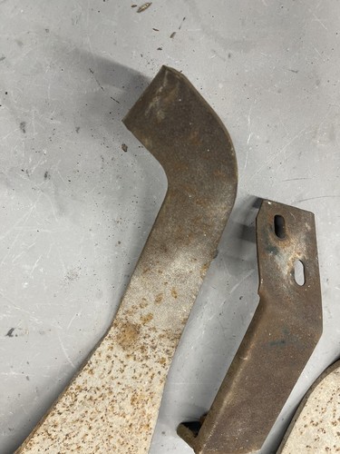 1958 1959 1960 Ford Thunderbird Front Bumper Mounting Brackets Braces T-Bird OEM - Picture 10 of 10