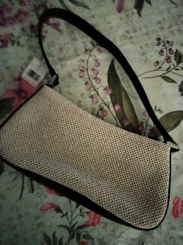 NWT Liz Claiborne Brown/Natural Sunset Blvd Wallet Purse - Picture 2 of 3