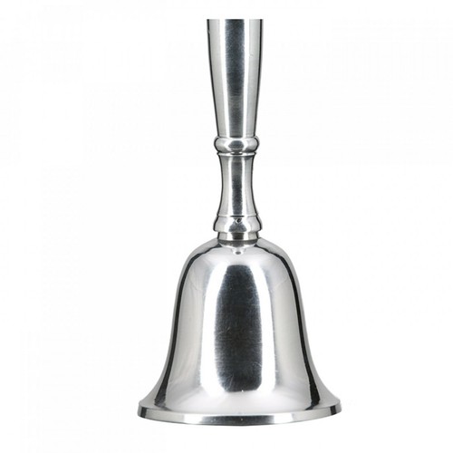 43444 Campanellino "Belle" in alluminio. colore argento - Foto 1 di 4