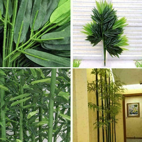 Artificial Tree Leaf Branch Green Plants Indoor Outdoor TZL2 Decor Q2C0 - Bild 5 von 7
