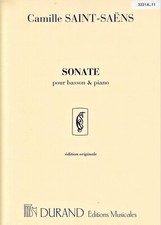 Sonata pour bassoon and piano