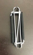 Double Sided Silver/Black Nail Clipper without Retail Packing