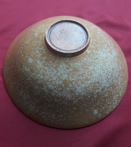 Rare and Antique Chinese Brown Qingbay Song Dynasty Carved Baby Faces Large Bowl - Picture 11 of 16