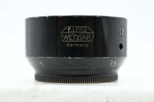 Leica VALOO Gegenlichtblende mit Blendeneinstellung für Elmar 50mm f3.5 #216