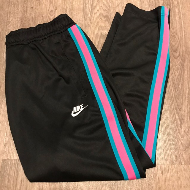 Nike Men's Tribute Oh Pants Miami Heat Vice Teal Pink 2xl 65 Ar2246 011 for sale online | eBay
