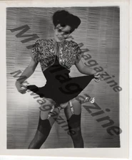 Brunette Lingerie Model 4"x5" Photo Vintage Sexy Cheesecake Risqué Pinup QE-28