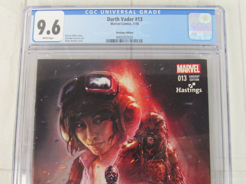 Darth Vader #13 CGC 9.6 WP Jan. 2016 Marvel Comics 4068302020 Hastings Edition - Picture 2 of 4
