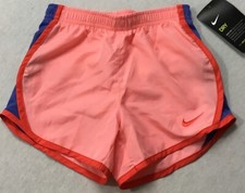 NIKE Girl's Dry Athletic Running Shorts 327358 Pink Youth Size 6