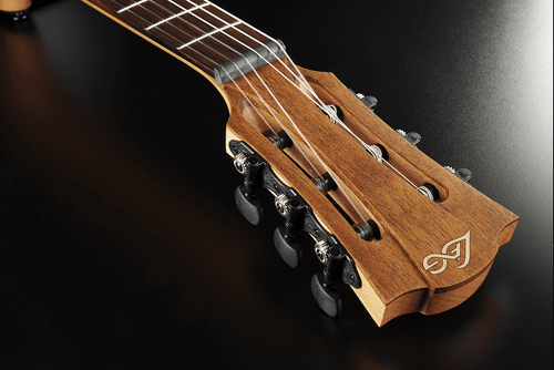 GUITARE FOLK NYLON AUDITORIUM BLACK & BROWN LAG TRAMONTANE TN70A-B&B - Picture 4 of 8