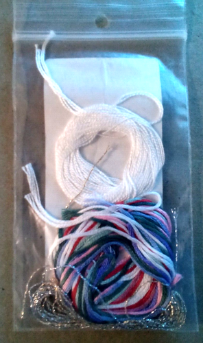 The Victoria Sampler April Bell pull Accessory Thread Pack - Picture 2 of 2