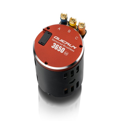 Hobbywing QuicRun-3650 G2 Motor 10.5T Sensored für 1/10 Hersteller Nr. HW3040430 - Bild 3 von 3