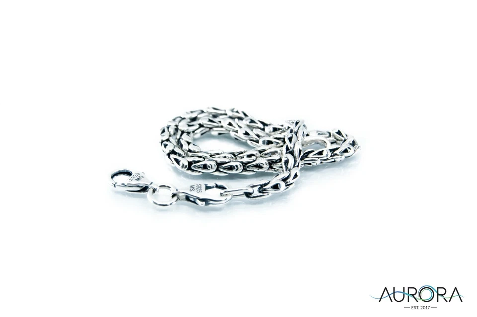 Sterling Silver 925 Fashion Bracelet with Lobster Clip for Charm/Bead/Spacer  - Image 2 of 4