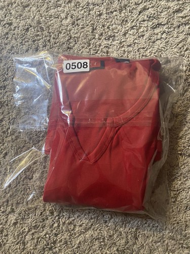 Boston Red Sox Long Sleeve Shirt Crable for Her  Womens Medium Embroidered Logo - Picture 10 of 11