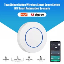 Tuya Zigbee Button Wireless Smart Scene Switch Smart Home MultiScenario LOT