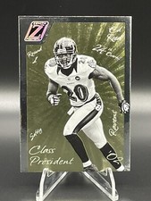 2022 Zenith Class President Ed Reed #CP-2002 Baltimore Ravens