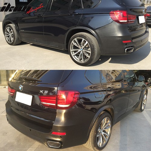 Fits 14-18 BMW F15 X5 Full Front + Rear Bumper Cover Conversion Replacement PP - Picture 4 of 11