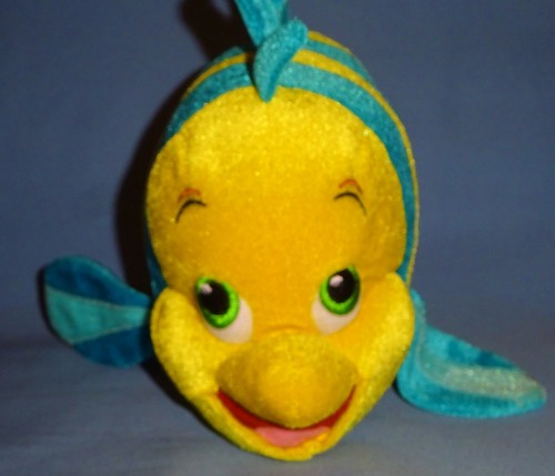 Disney Princess Ariel in blanket-Little Mermaid-Flounder fish-Plush Babies LOT-3 - Picture 6 of 9