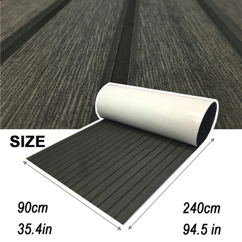 Stain Proof Boat Flooring EVA Foam Teak Deck Mat 240×90cm Marine Carpet Revamp - Picture 3 of 15