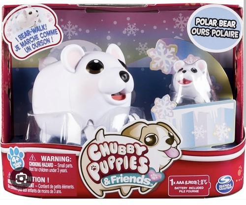 Chubby Puppies Polar Bear Toy that Walks! Just the big Polar bear 1xAAA battery - Picture 1 of 11