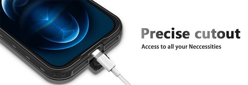 Funda protectora impermeable a prueba de polvo a prueba de golpes para iPhone 12 Pro Max - Imagen 7 de 11