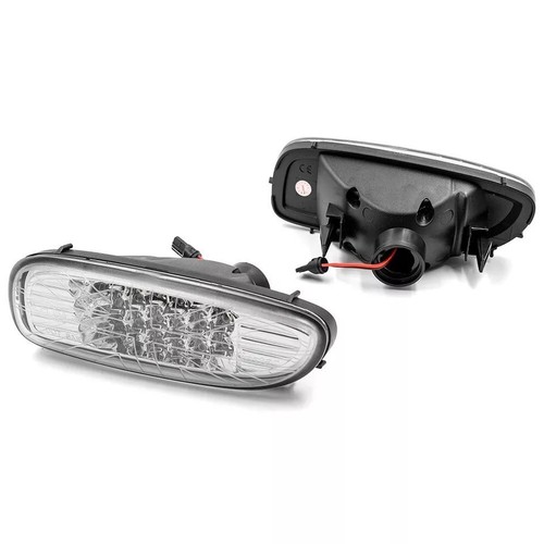 For 06-15 Mini Cooper JCW R56 R57 R58 R59 Coupe Clear Bumper Red LED Fog Light - Picture 2 of 8