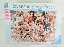 Ravensburger Dogs Galore - 1000 Pc. Jigsaw Puzzle w/ soft click technology 100%