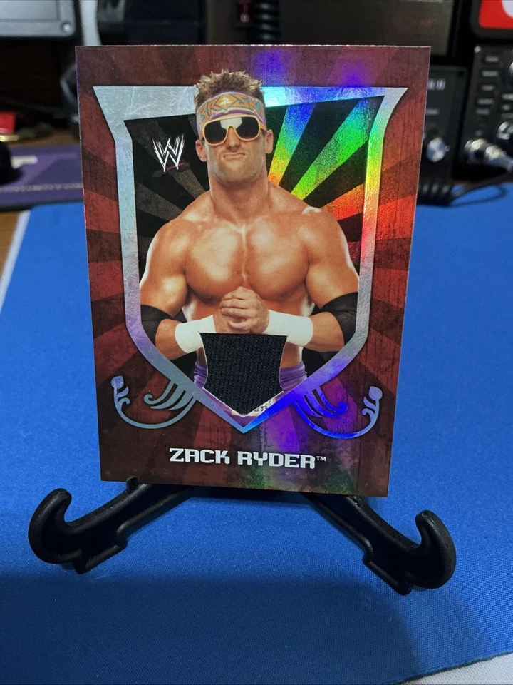 2011 Topps WWE Classic Relics Zack Ryder - Image 3 of 4