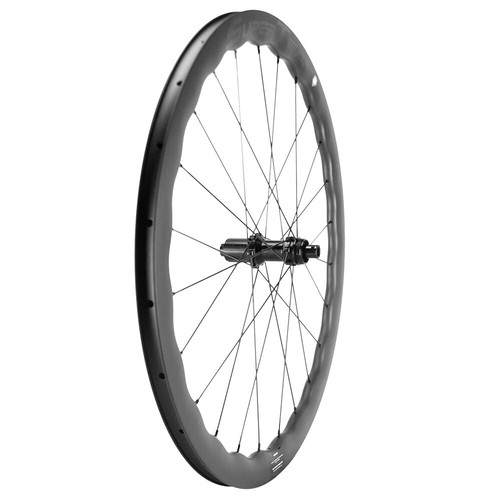 Superteam Ruote Freno a Disco 45mm Strada Carbonio Set Ruote 700C 25mm Tubeless HG/XDR - Foto 4 di 11