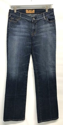 Jean Femme Seven For All Mankind - Taille 28, Coupe Bootcut Bleu (Occasion Très Bon état)