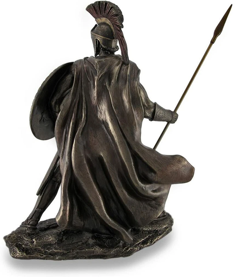 Leonidas Greek Warrior King Cold Cast Bronze Sculpture Statue - Image 4 of 4