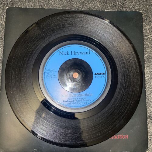 Nick Heyward - Take That Situation / Café Canada (Arista - HEY 2) - Picture 3 of 4