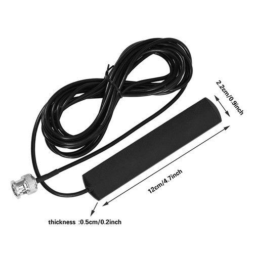 UKRYTY SZKLANY UCHWYT OKIENNY BNC ANTENA DO SKANERA RADIOWEGO SHACK CYFROWY ANALOG BNC - Zdjęcie 6 z 12