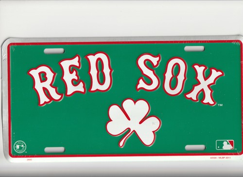 RED SOX Novelty Auto Tag Car Metal Automobile License Plate  - 第 1/1 張圖片