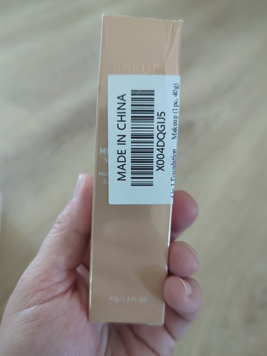 New BARUBT Foundation Medium Spectrum Sunscreen Serum SPF 50 1.4fl oz - Afbeelding 5 van 7