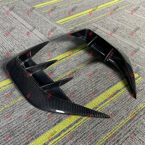 Carbon/Gloss Black Rear Bumper Splitters Fins For Lexus RX350 RX450H+ RX500h 23+ - Imagen 15 de 31