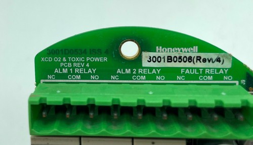 Honeywell XDC 3001D0534 Sensepoint O2 Toxic Gas Detector Power Board PCB REV 4 - Picture 8 of 8