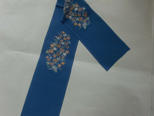 Collar bordado de kimono japonés Han-eri - Imagen 5 de 7