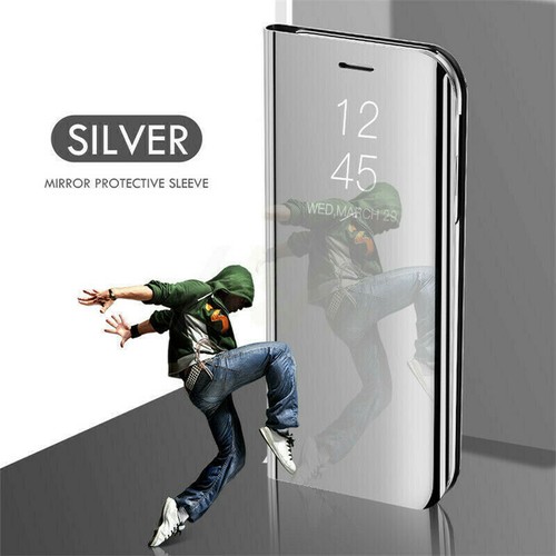 Luxury Mirror View Flip Stand Phone Case For Xiaomi Mi 11T 10T Pro 11 10 Lite 6X - Picture 21 of 24