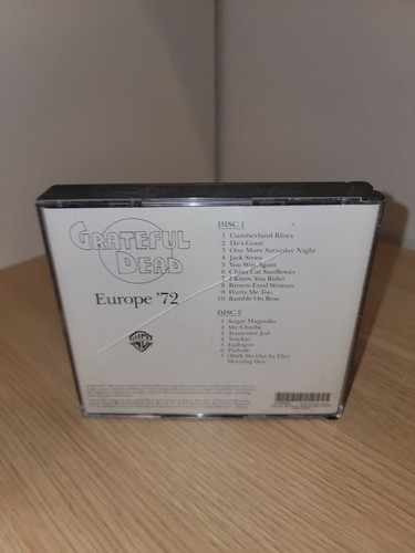 GRATEFUL DEAD Europe '72 Warner Bros 1990 2CD 3 LP Set on 2 CDs Jerry Garcia 70s - Picture 8 of 8