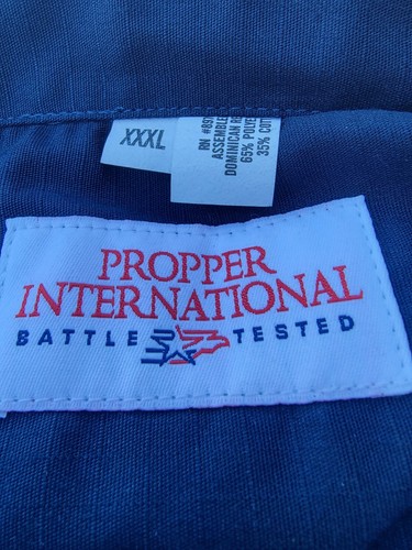 Propper Tactical Battle Tested BDU Shirt - Short Sleeve, 3XL Dark Navy - Picture 2 of 5
